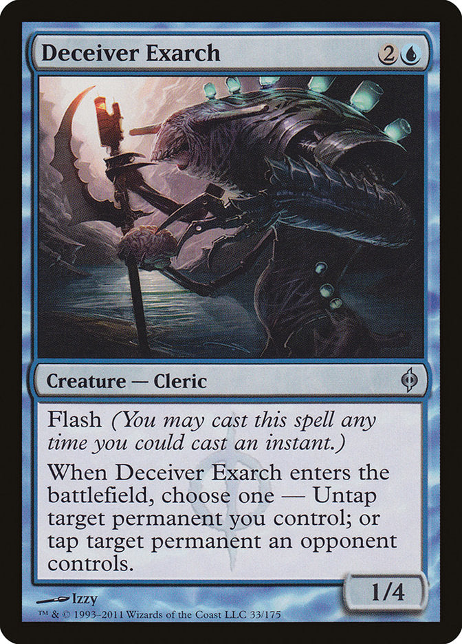 Deceiver Exarch [New Phyrexia] (NPH 33)