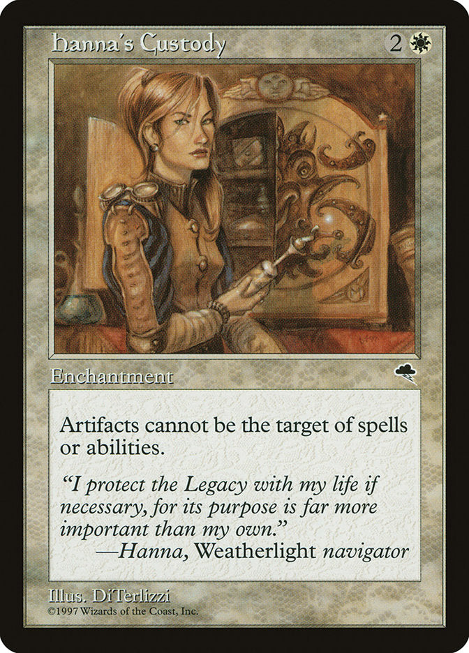 Hanna's Custody [Tempest] (TMP 22)