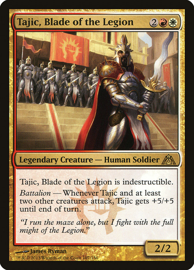 Tajic, Blade of the Legion [Dragon's Maze] (DGM 107)