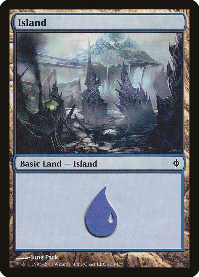 Island (#168) [New Phyrexia] (NPH 168)