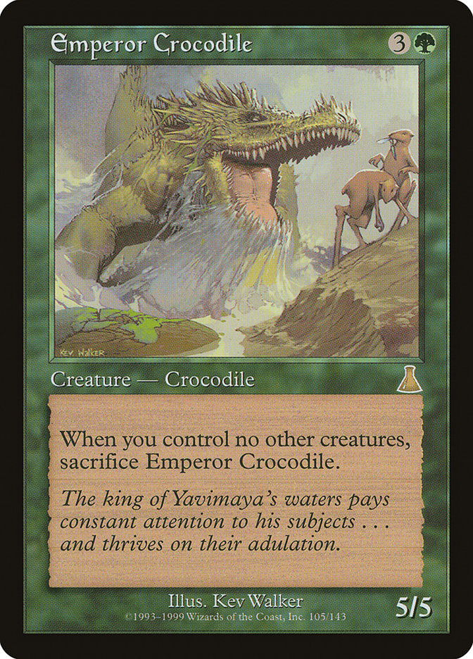 Emperor Crocodile [Urza's Destiny] (UDS 105)