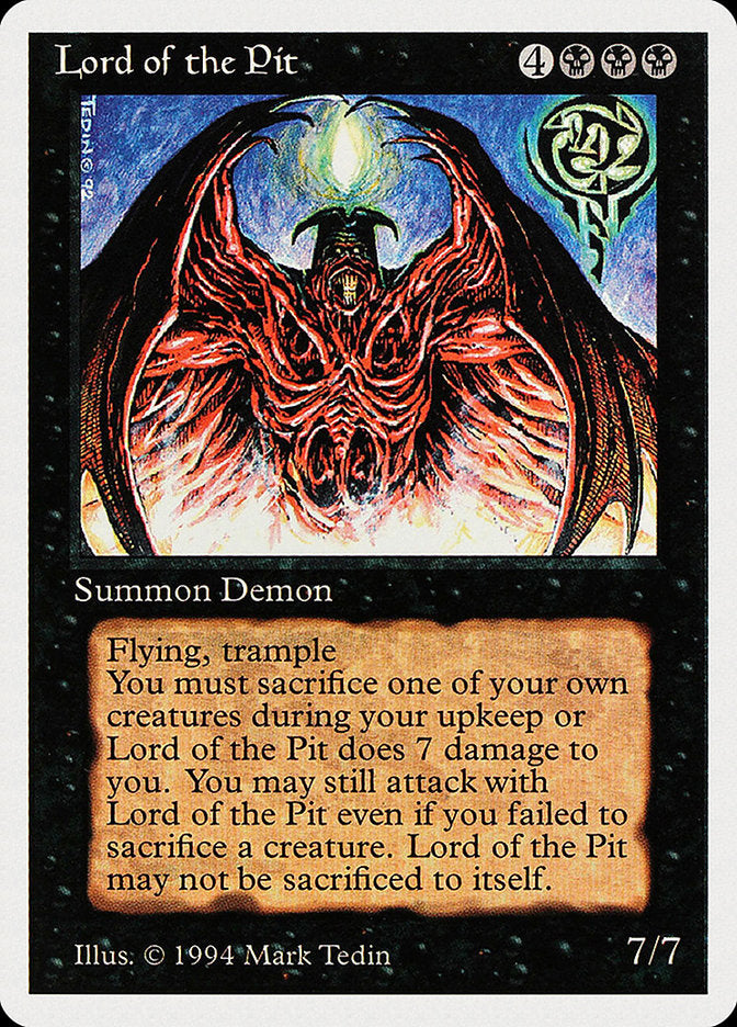 Lord of the Pit [Summer Magic / Edgar] (SUM 116)