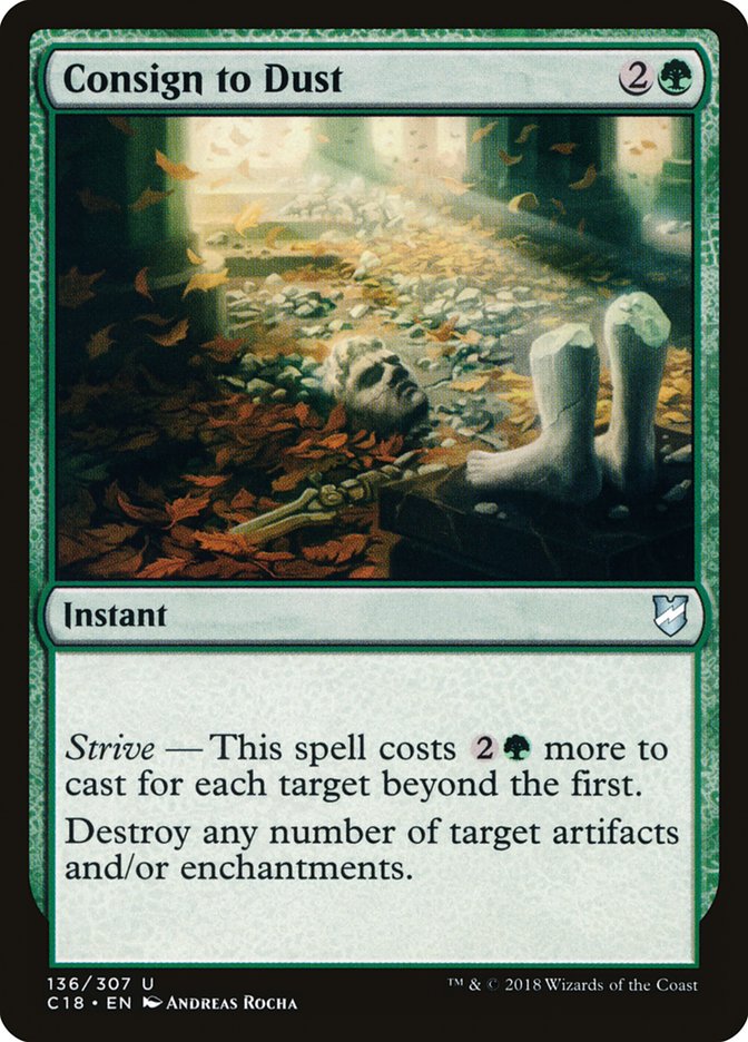 Consign to Dust [Commander 2018] (C18 136)