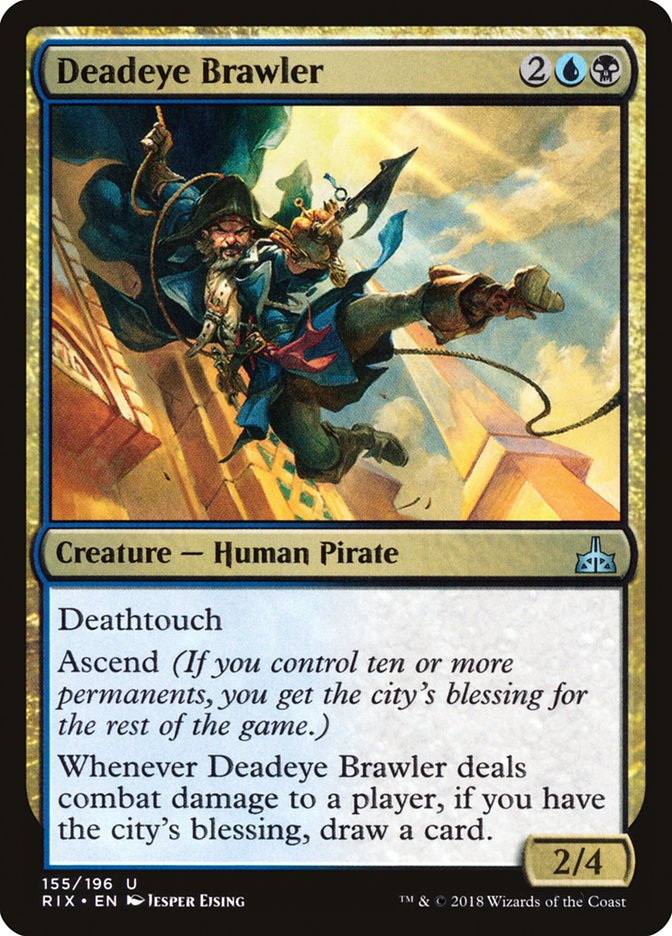 Deadeye Brawler [Rivals of Ixalan] (RIX 155)