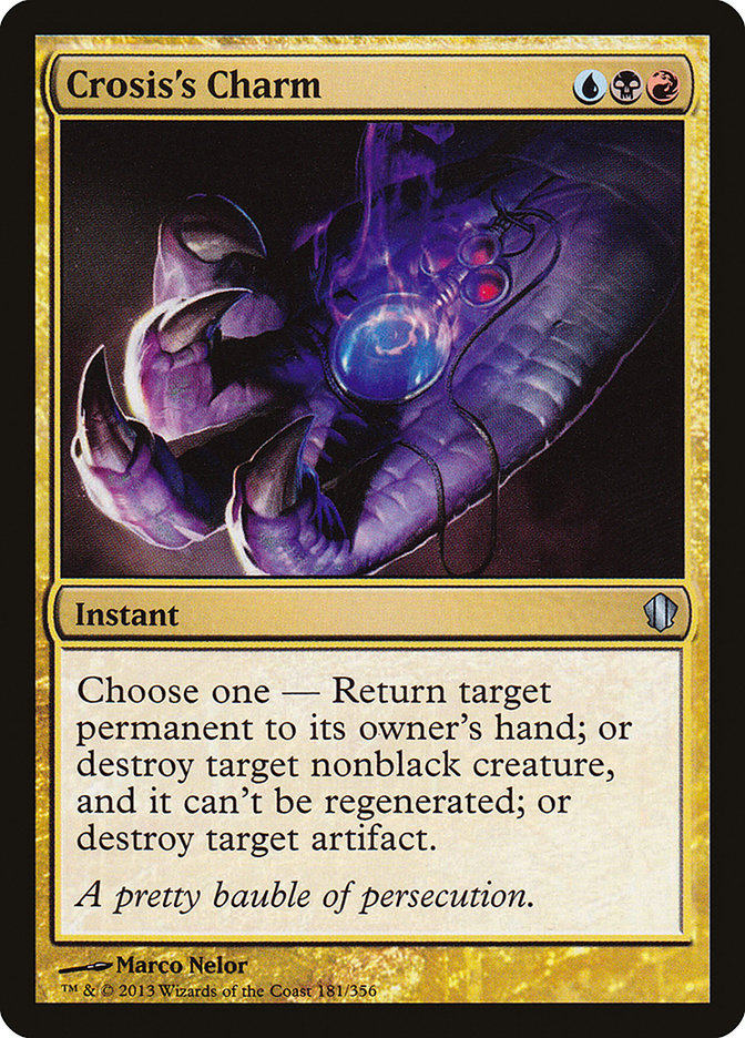 Crosis's Charm [Commander 2013] (C13 181)