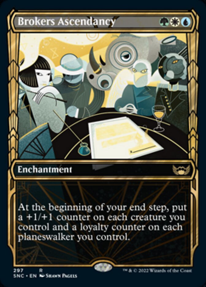 Brokers Ascendancy (Showcase Golden Age) [Streets of New Capenna] (SNC 297)