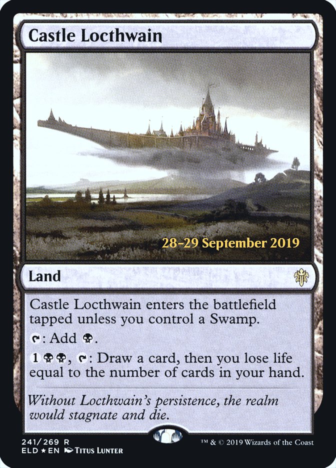 Castle Locthwain  [Throne of Eldraine Prerelease Promos] (PELD 241S)