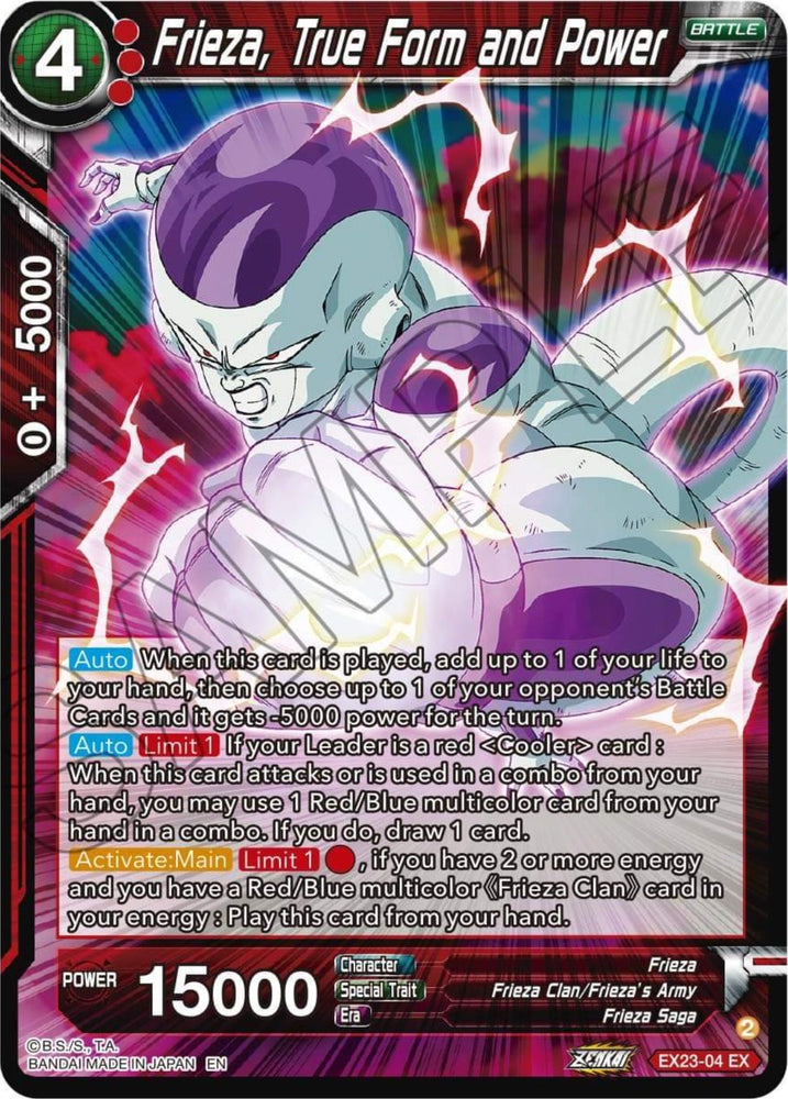 Frieza, True Form and Power (EX23-04) [5th Anniversary Set]