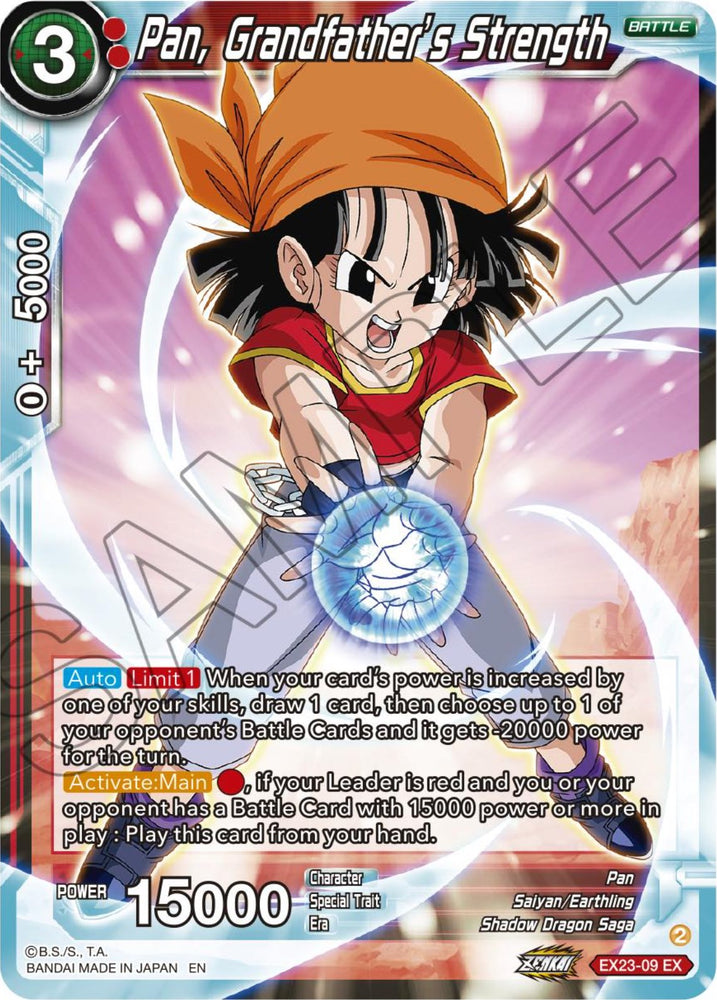 Pan, Grandfather's Strength (EX23-09) [5th Anniversary Set]
