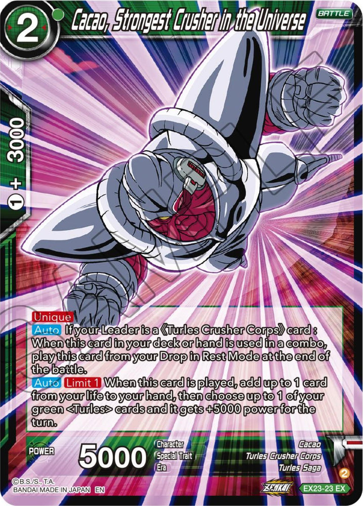 Cacao, Strongest Crusher in the Universe (EX23-23) [5th Anniversary Set]