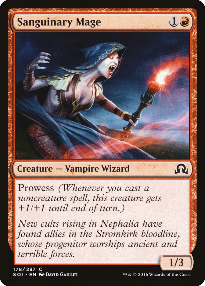 Sanguinary Mage [Shadows over Innistrad] (SOI 178)