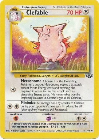 Clefable (17/64) [Jungle]