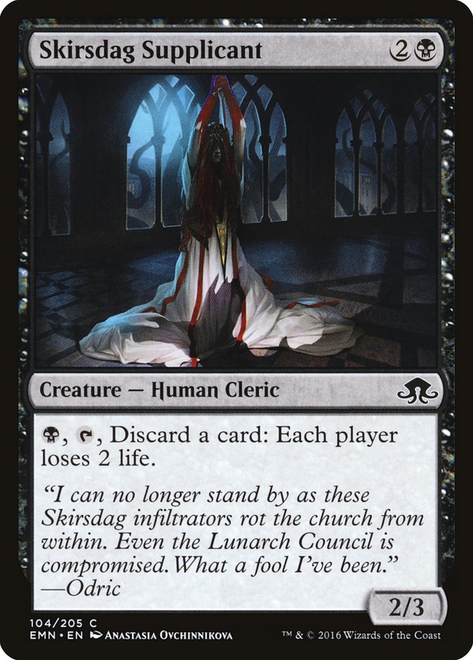 Skirsdag Supplicant [Eldritch Moon] (EMN 104)