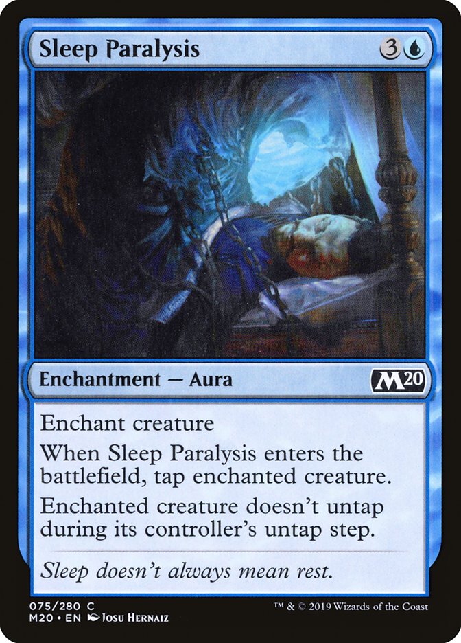 Sleep Paralysis [Core Set 2020] (M20 75)