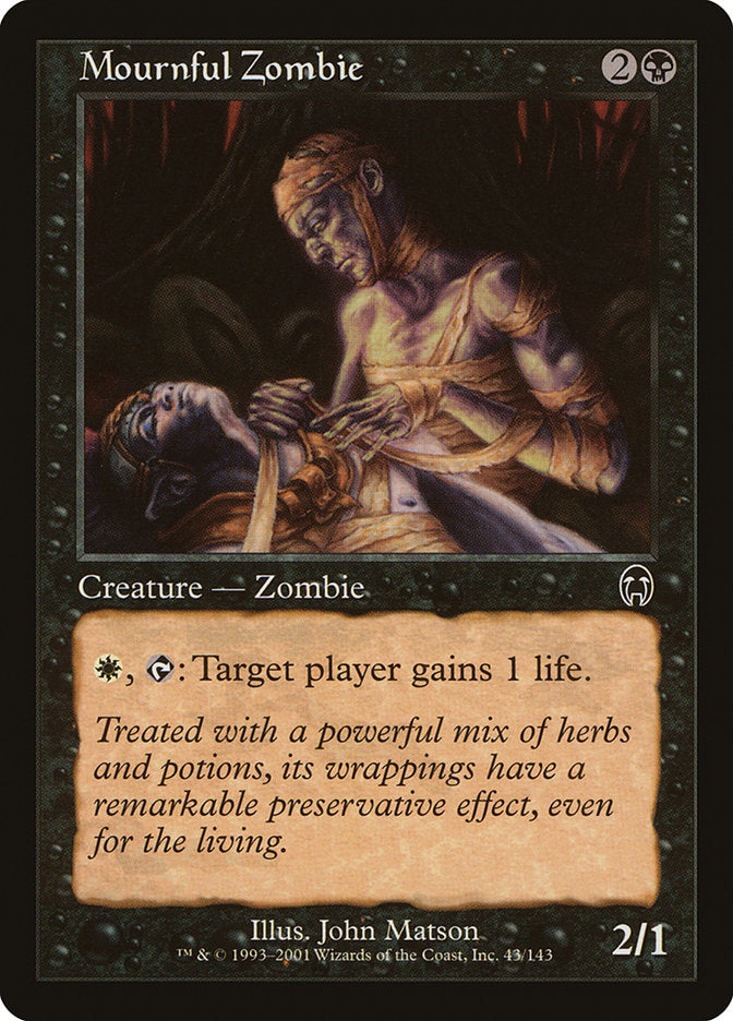 Mournful Zombie [Apocalypse] (APC 43)