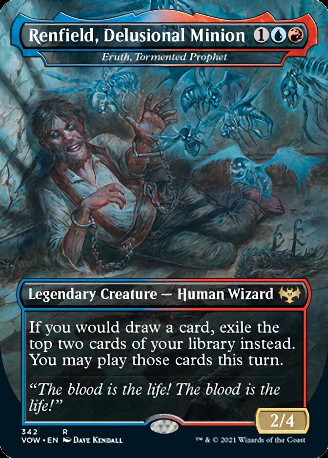 Eruth, Tormented Prophet - Renfield, Delusional Minion [Innistrad: Crimson Vow] (VOW 342)