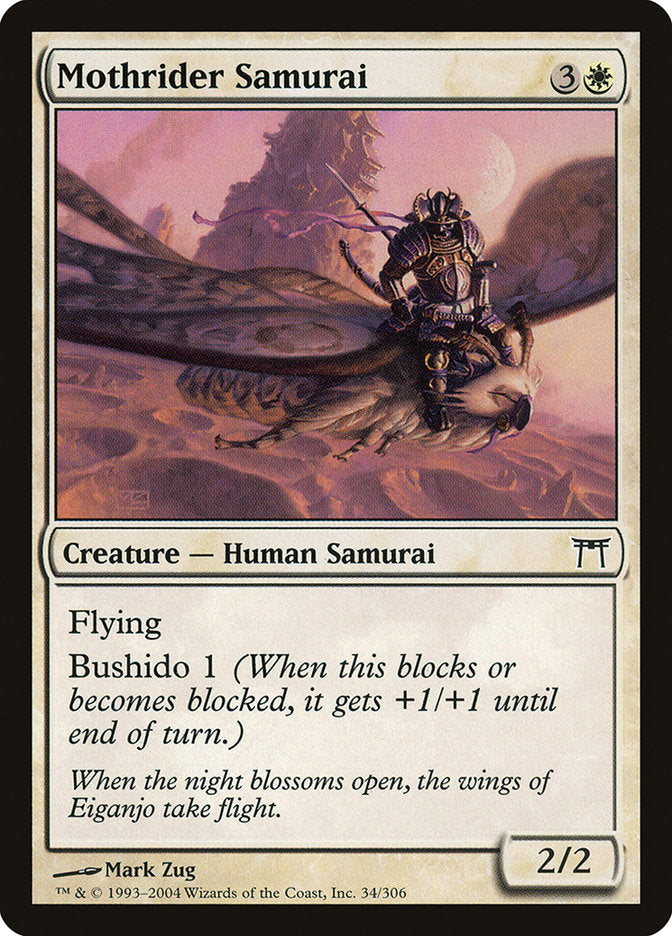 Mothrider Samurai [Champions of Kamigawa] (CHK 34)