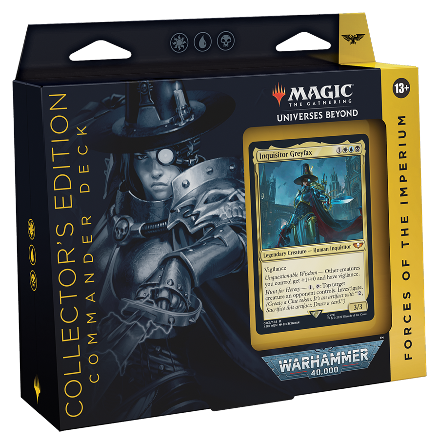 Universes Beyond: Warhammer 40,000 - Commander Deck (Forces of the Imperium - Collector's Edition) Pre-order