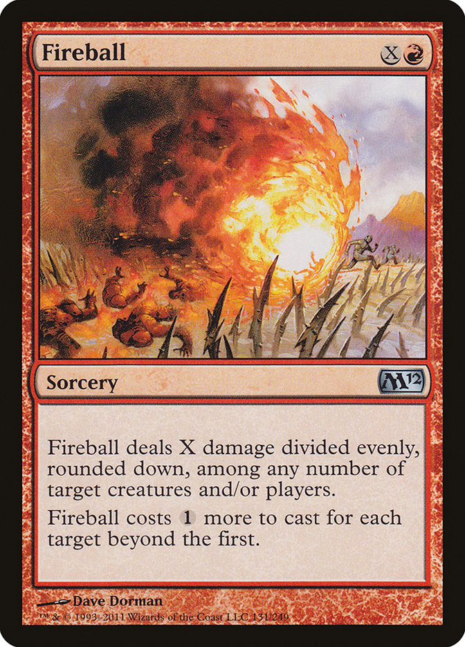 Fireball [Magic 2012] (M12 131)