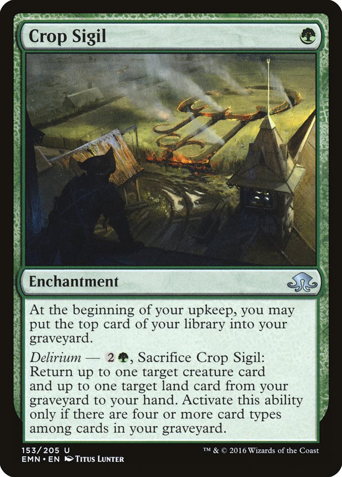 Crop Sigil [Eldritch Moon] (EMN 153)