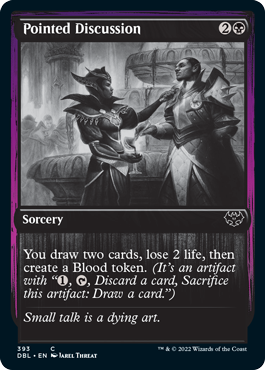 Pointed Discussion [Innistrad: Double Feature] (DBL 393)