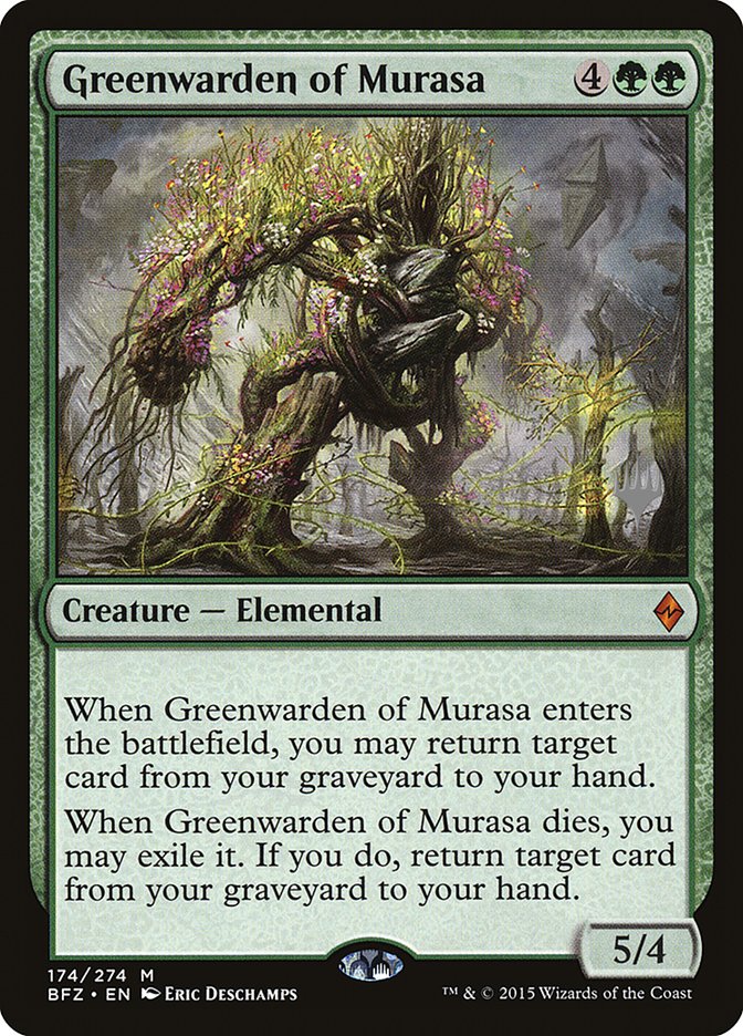 Greenwarden of Murasa (Promo Pack) [Battle for Zendikar Promos] (PBFZ 174P)