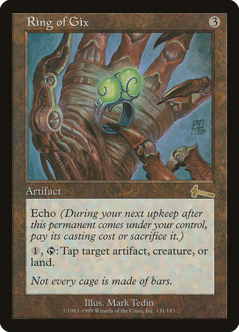 Ring of Gix [Urza's Legacy] (ULG 131)