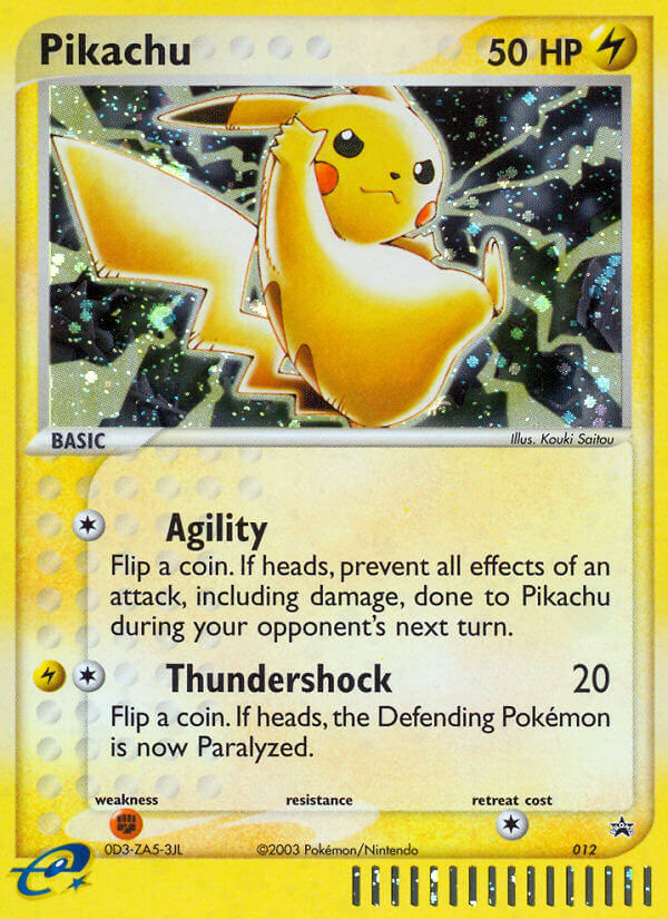 Pikachu (12) [Nintendo: Black Star Promos]