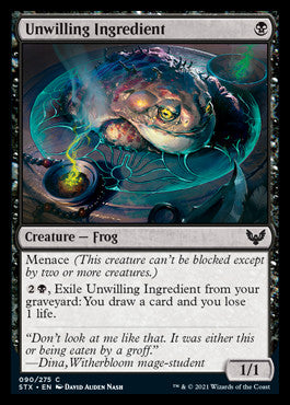 Unwilling Ingredient [Strixhaven: School of Mages] (STX 90)