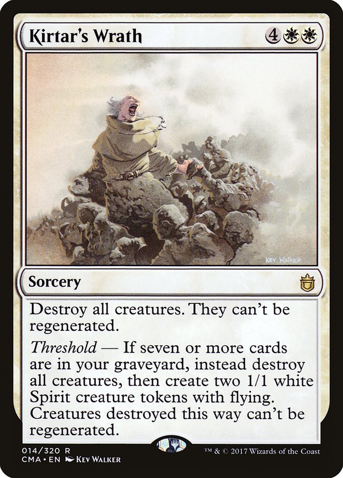 Kirtar's Wrath [Commander Anthology] (CMA 14)