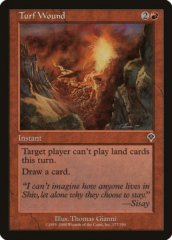 Turf Wound [Invasion] (INV 177)