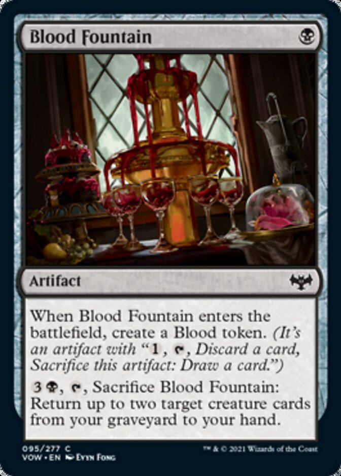 Blood Fountain [Innistrad: Crimson Vow] (VOW 95)
