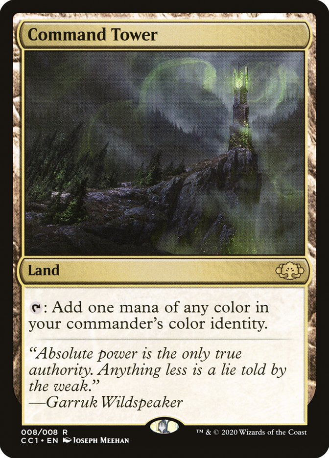 Command Tower [Commander Collection: Green] (CC1 8)