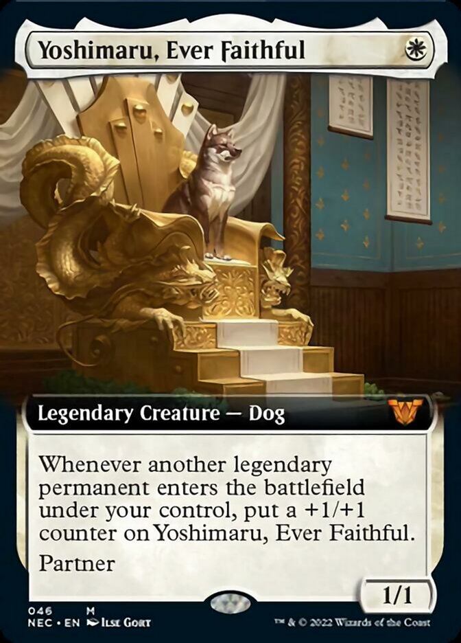 Yoshimaru, Ever Faithful (Extended) [Kamigawa: Neon Dynasty Commander] (NEC 46)