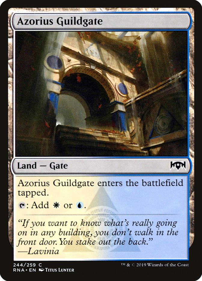 Azorius Guildgate (244/259) [Ravnica Allegiance] (RNA 244)