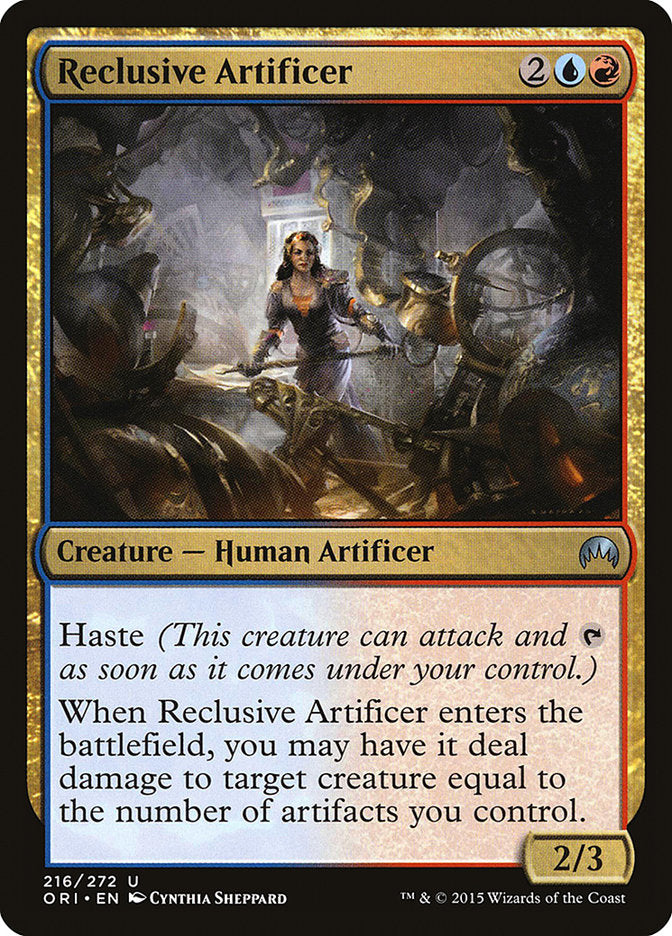 Reclusive Artificer [Magic Origins] (ORI 216)