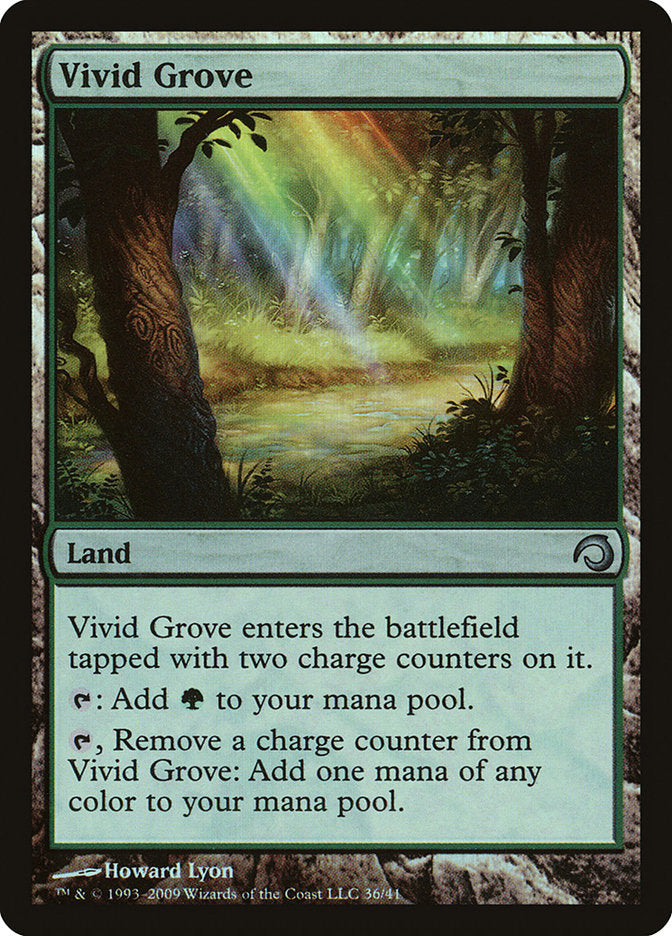 Vivid Grove [Premium Deck Series: Slivers] (H09 36)