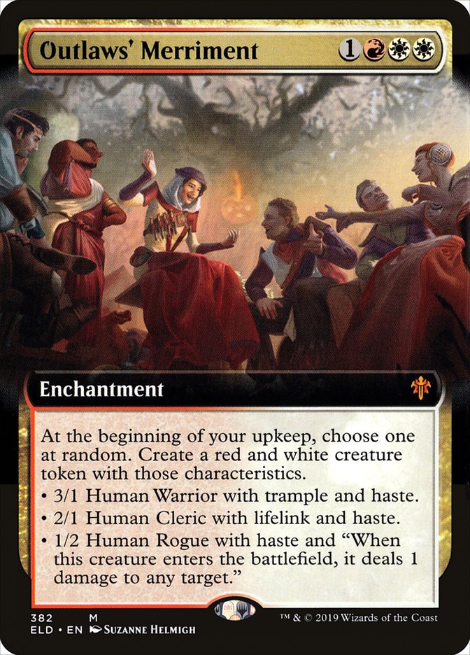 Outlaws' Merriment (Extended Art) [Throne of Eldraine] (ELD 382)