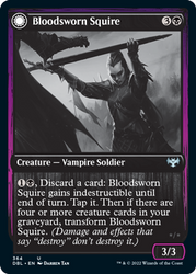 Bloodsworn Squire // Bloodsworn Knight [Innistrad: Double Feature] (DBL 364)