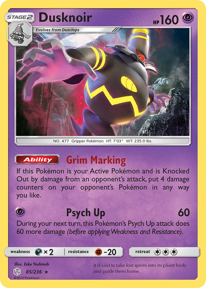 Dusknoir (Prerelease Kit Exclusive) (85/236) [Theme Deck Exclusives]
