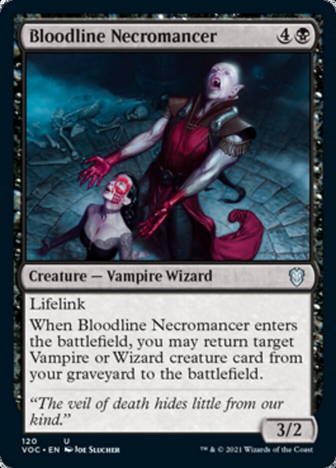 Bloodline Necromancer [Innistrad: Crimson Vow Commander] (VOC 120)
