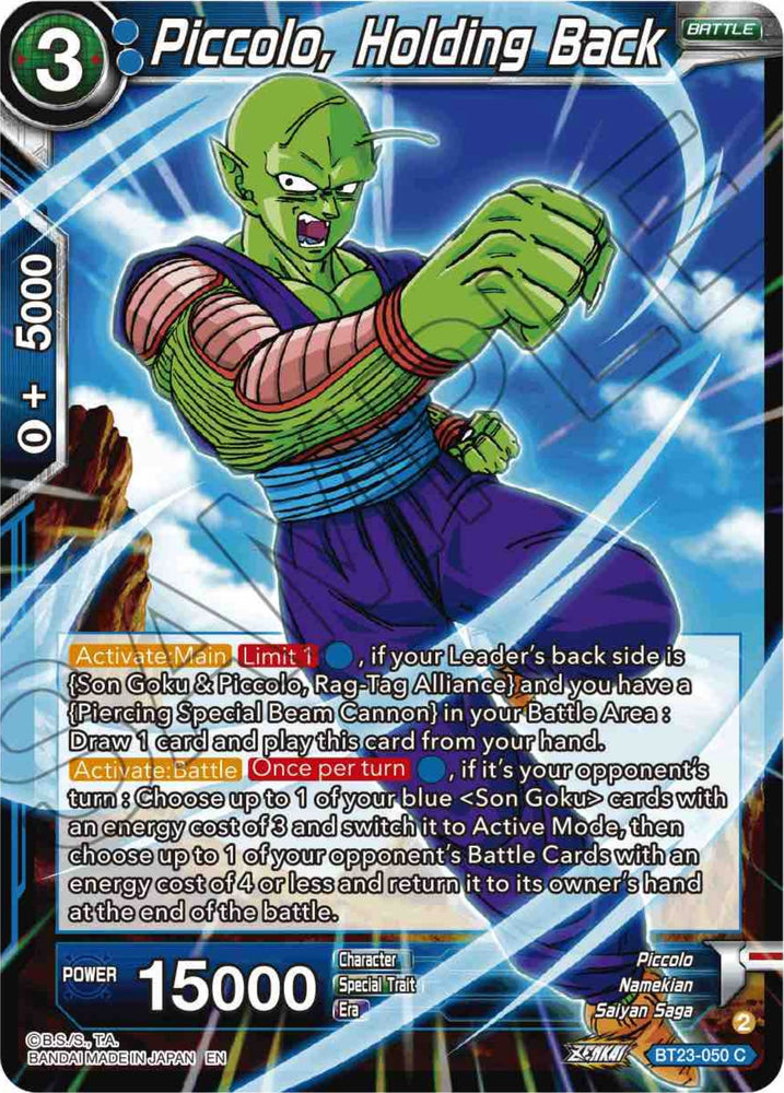 Goku Black, Prelude to Destruction (BT23-134) [Zenkai Series Set 06]