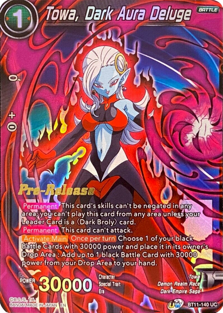 Towa, Dark Aura Deluge [BT11-140]