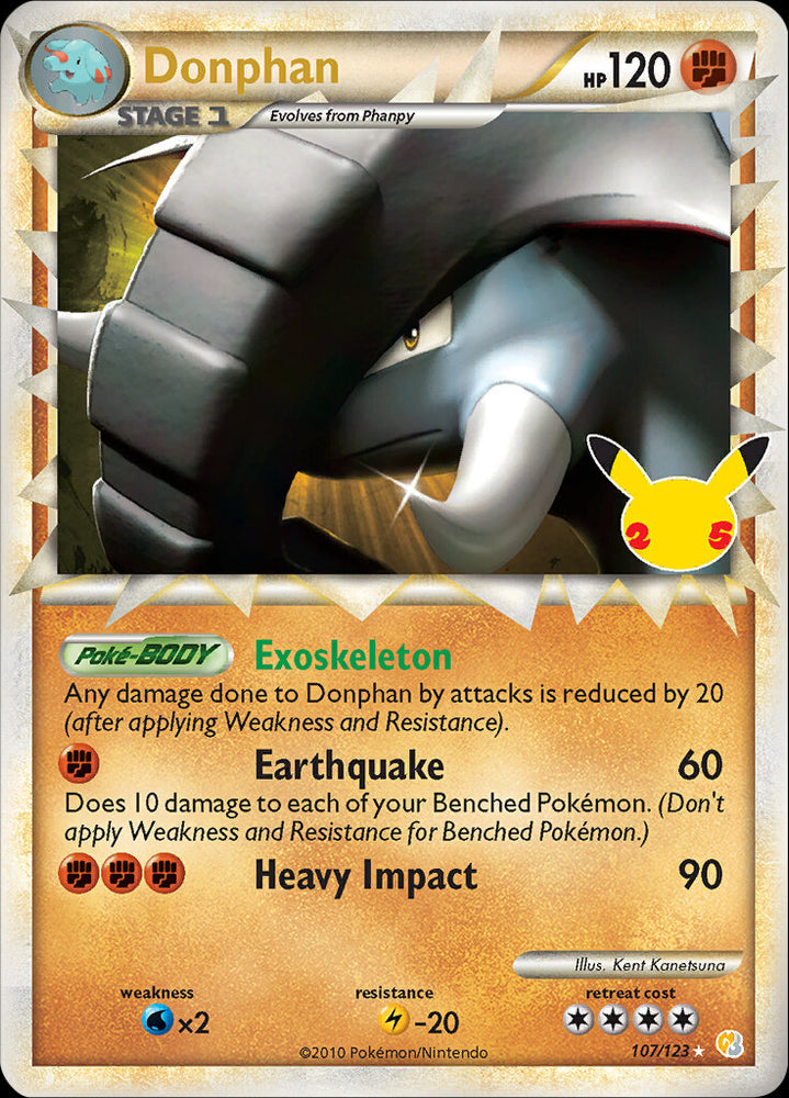 Donphan (107/123) [Celebrations: Classic Collection]