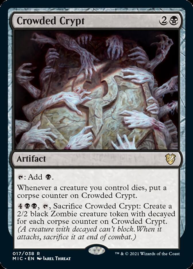 Crowded Crypt [Innistrad: Midnight Hunt Commander] (MIC 17)