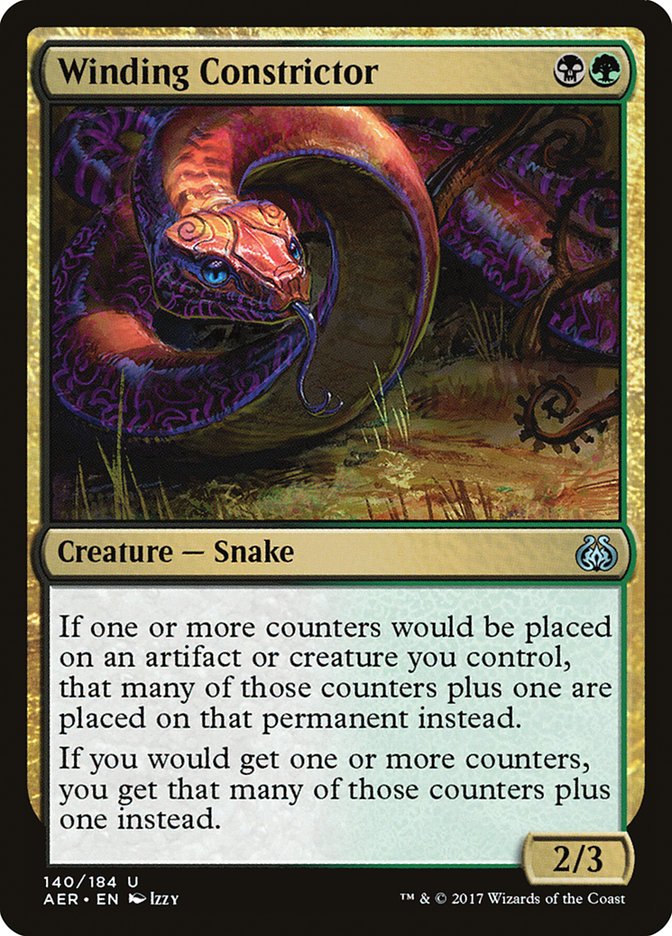 Winding Constrictor [Aether Revolt] (AER 140)