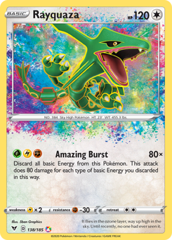 Rayquaza (138) [Sword & Shield: Vivid Voltage]