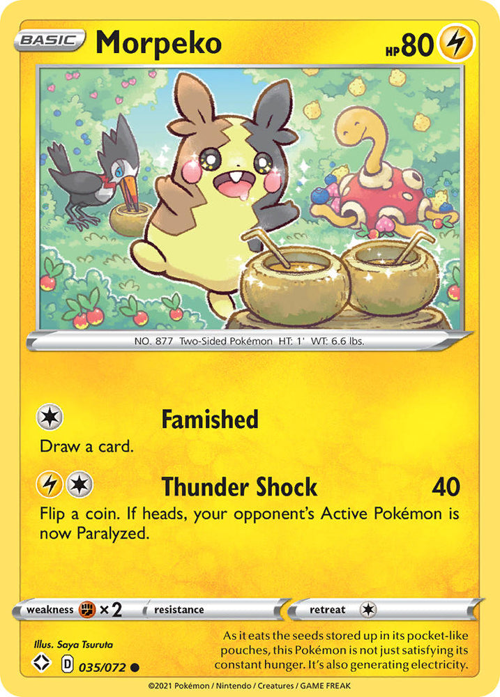Morpeko (35/72) [Sword & Shield: Shining Fates]