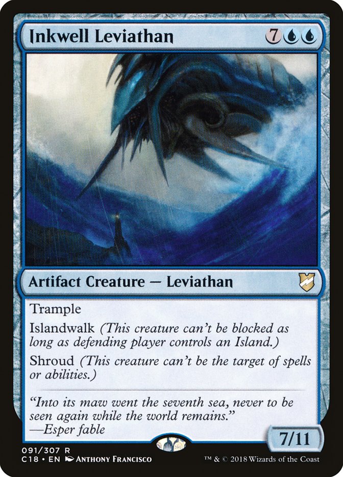 Inkwell Leviathan [Commander 2018] (C18 91)