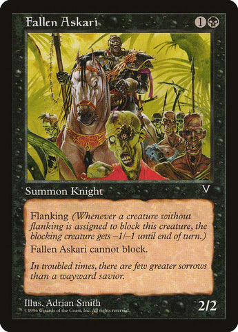 Fallen Askari [Visions] (VIS 59)